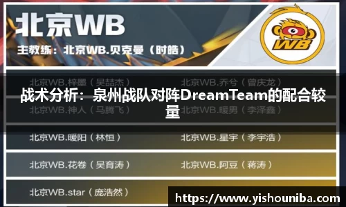 战术分析：泉州战队对阵DreamTeam的配合较量