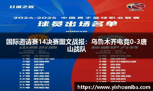 国际邀请赛14决赛图文战报：乌鲁木齐电竞0-3唐山战队